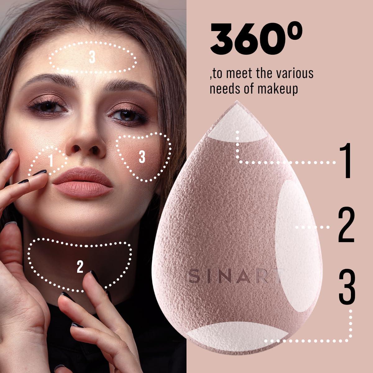 Esponja de Maquillaje PROsponge Beige Vegana y Libre de Crueldad