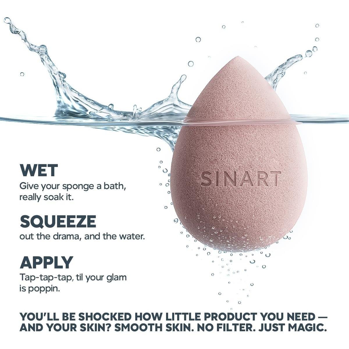 Esponja de Maquillaje PROsponge Beige Vegana y Libre de Crueldad