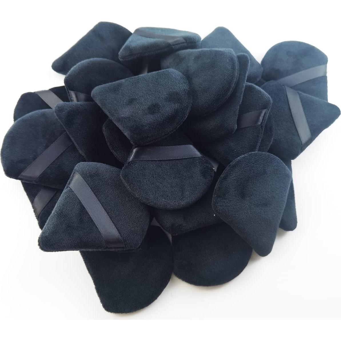 Esponjas de Maquillaje GXXMEI 30PCS Puff Triangular Terciopelo