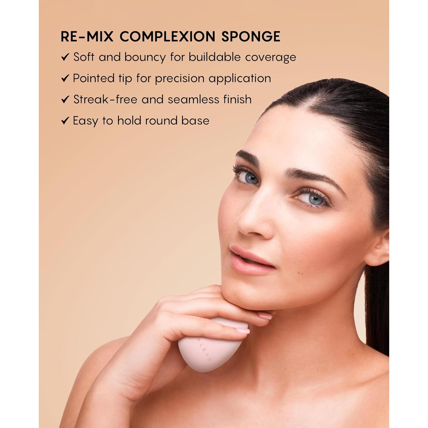 Esponja de Maquillaje Vegana HALEYS - Paquete de 2 Rosa