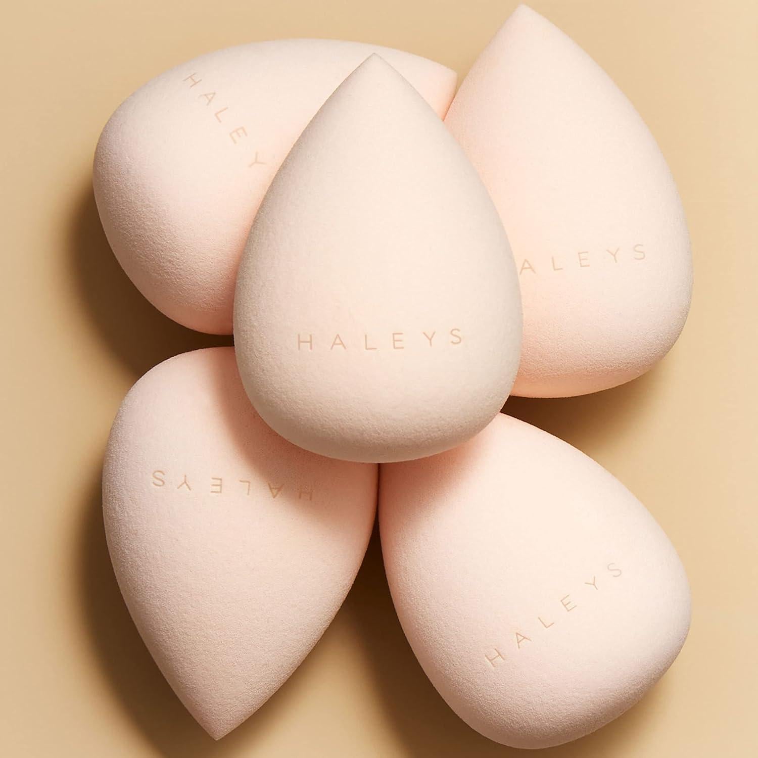 Esponja de Maquillaje Vegana HALEYS - Paquete de 2 Rosa