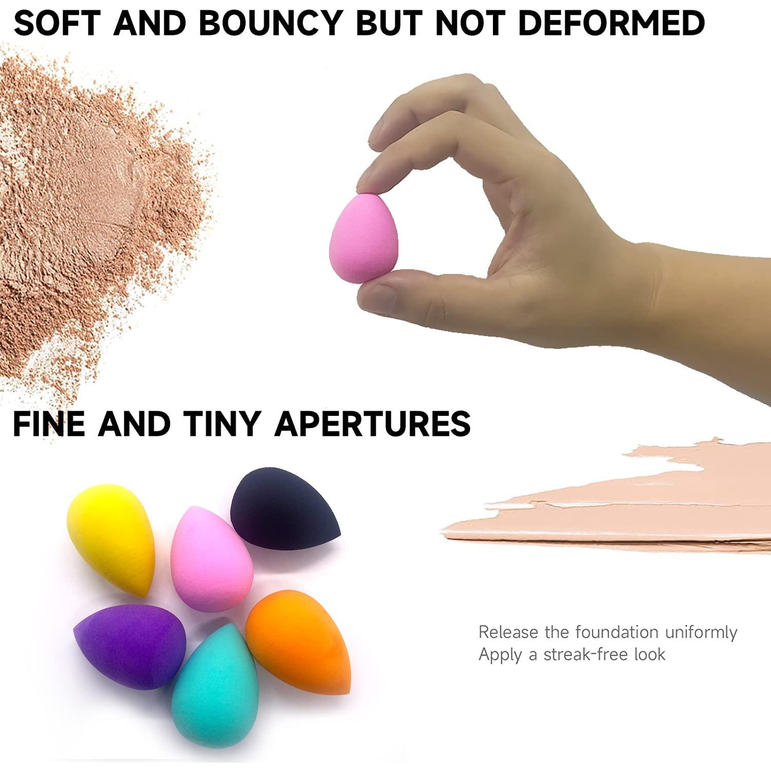 Set de 30 Esponjas de Maquillaje Mini GFOUNS Multicolores