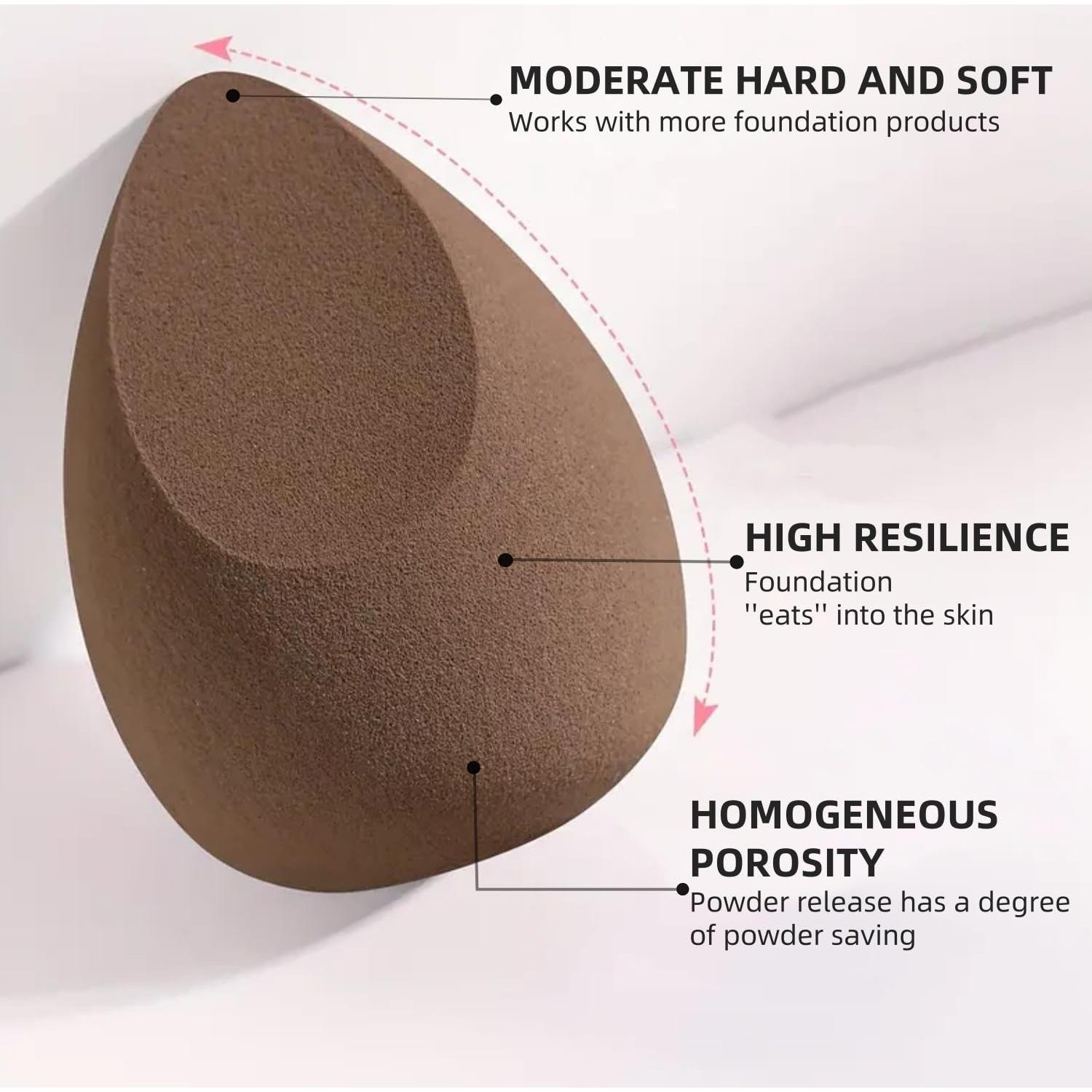 Juego de Esponjas de Maquillaje GOERTI 14 Piezas Reutilizables