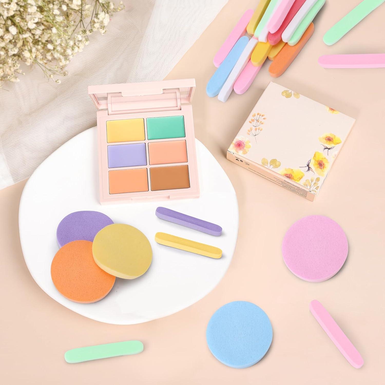 1080 Esponjas Faciales Comprimidas ToiULik - Limpieza y Exfoliación