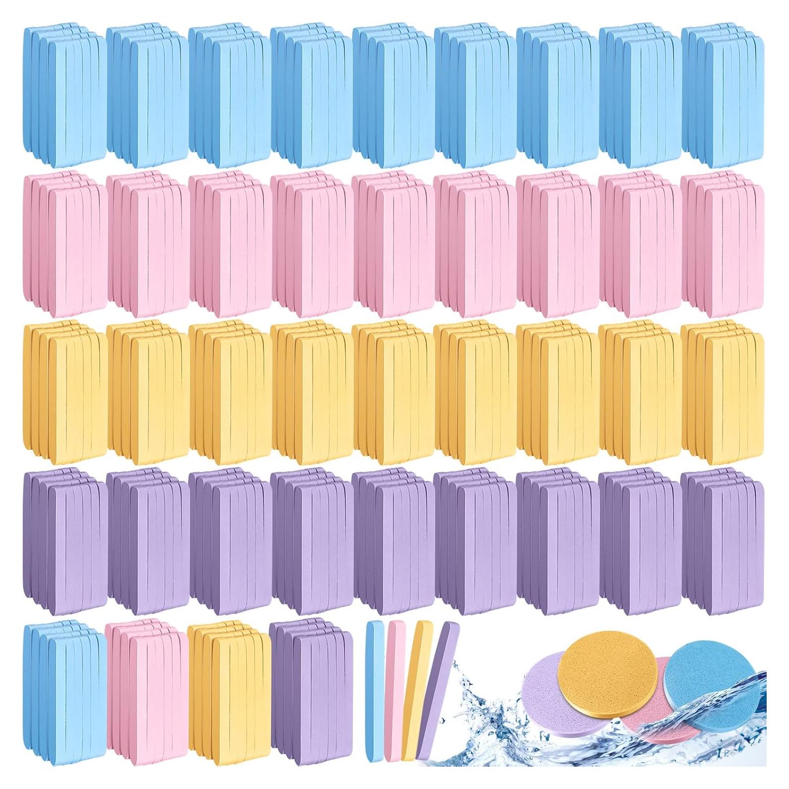 Esponjas Faciales Comprimidas Gerrii 960 Pcs PVA 8.4 cm