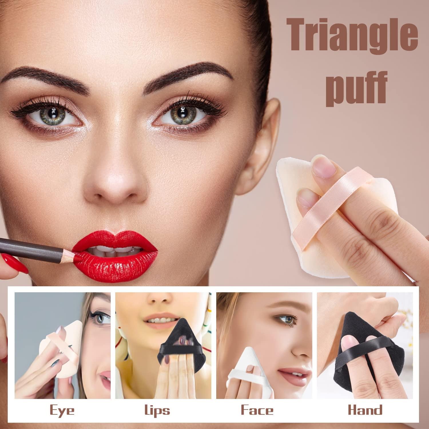 Esponjas de Maquillaje Triangulares Pimoys 15 Piezas Suaves