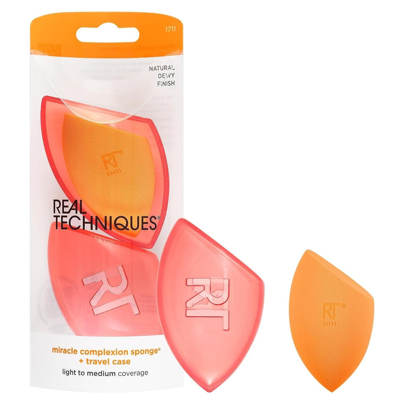 Esponja de Maquillaje Real Techniques + Estuche de Viaje