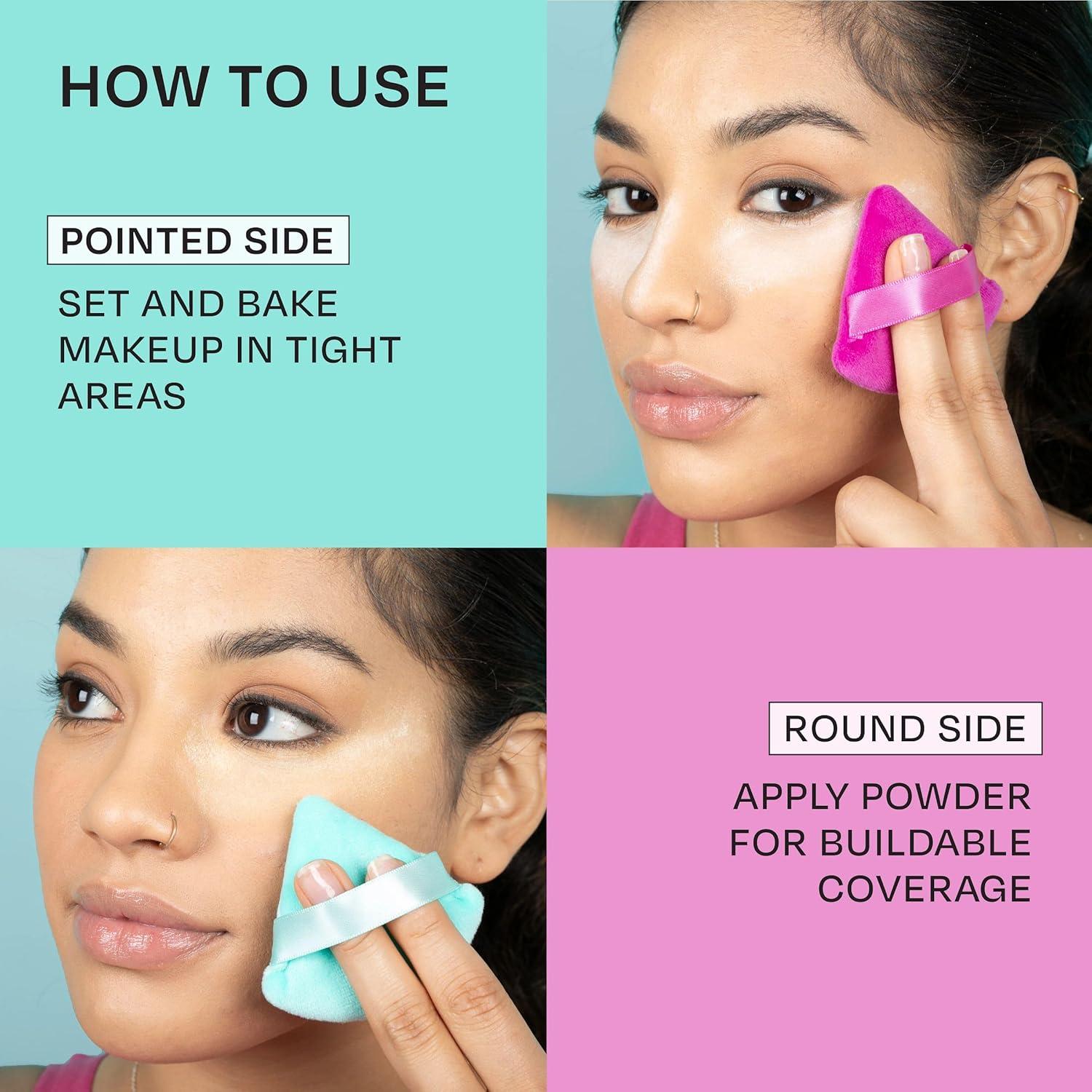 Set de 8 Esponjas y Puffs de Maquillaje Freeman Vegano