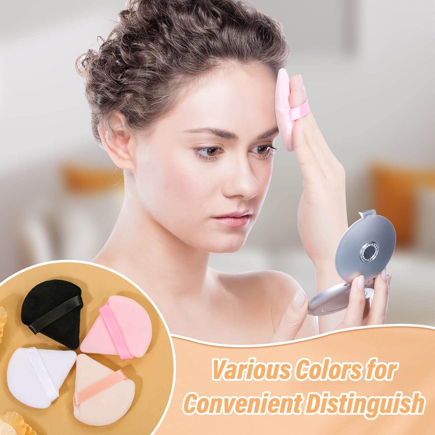 20 Esponjas de Maquillaje Triangulares Thriller - Multicolores