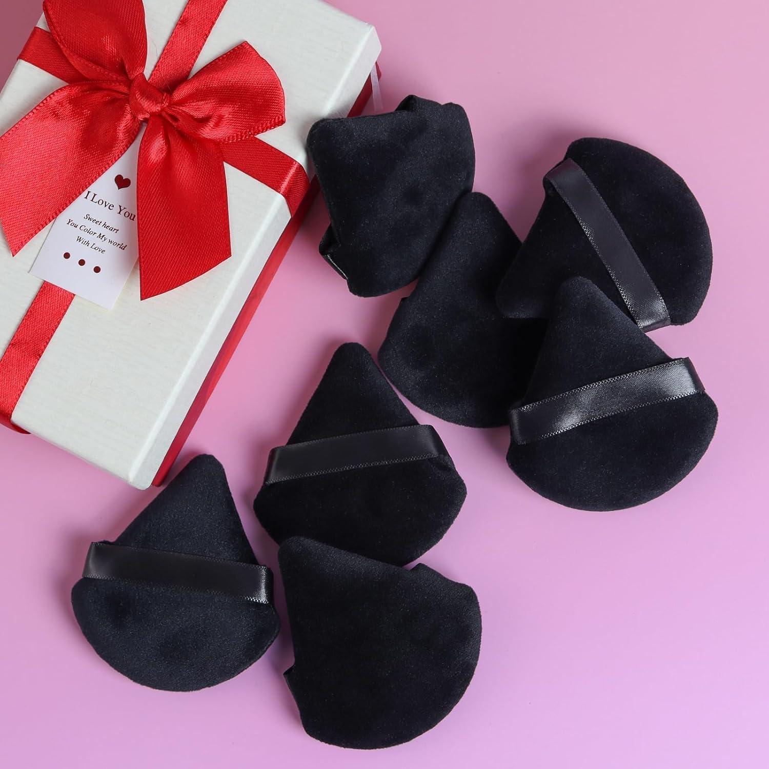 Esponjas de Maquillaje BEAKEY 12pcs Triangulares Ultra Suaves