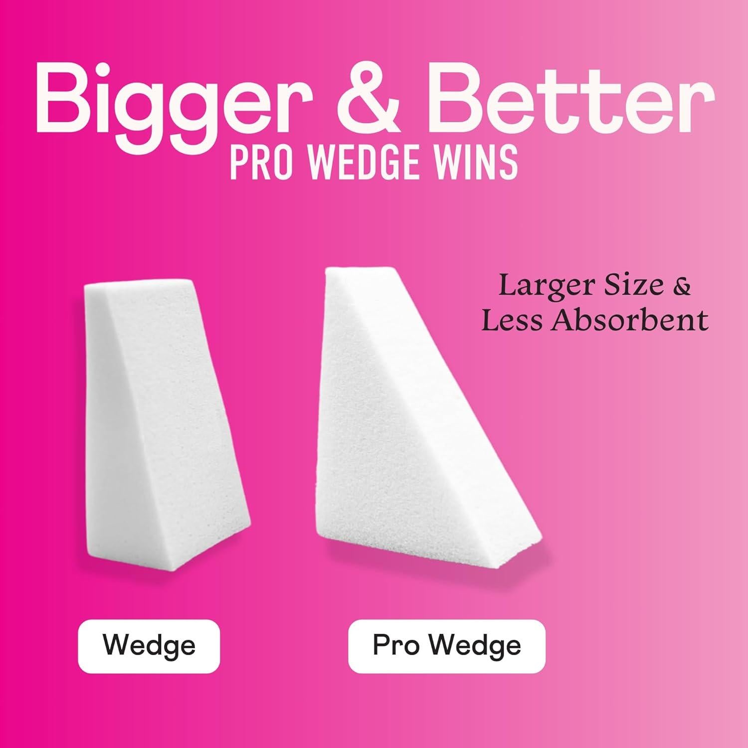 Esponjas Cosméticas Jumbo Swisspers Sin Látex - Bolsa 16 Unidades