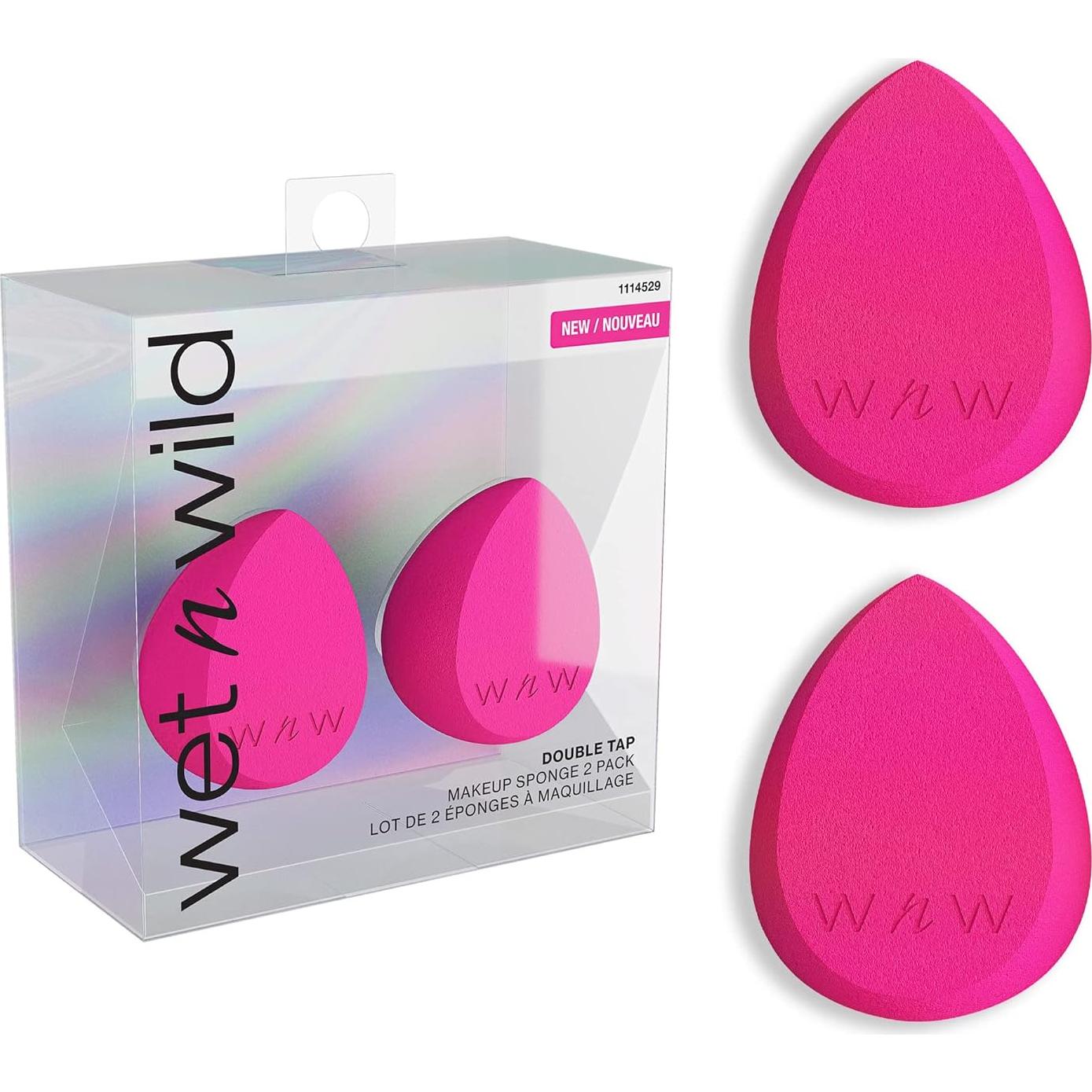 Set de Esponjas de Maquillaje Wet n Wild Double Tap 2 Pzas