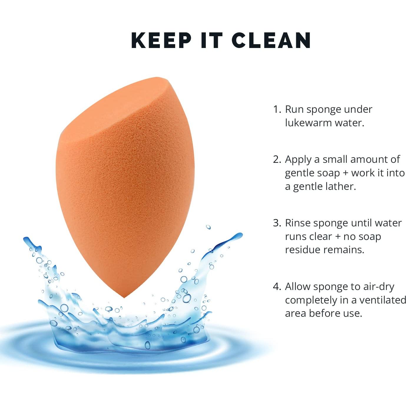 Set de 5 Esponjas de Maquillaje AOA Beauty Libre de Látex