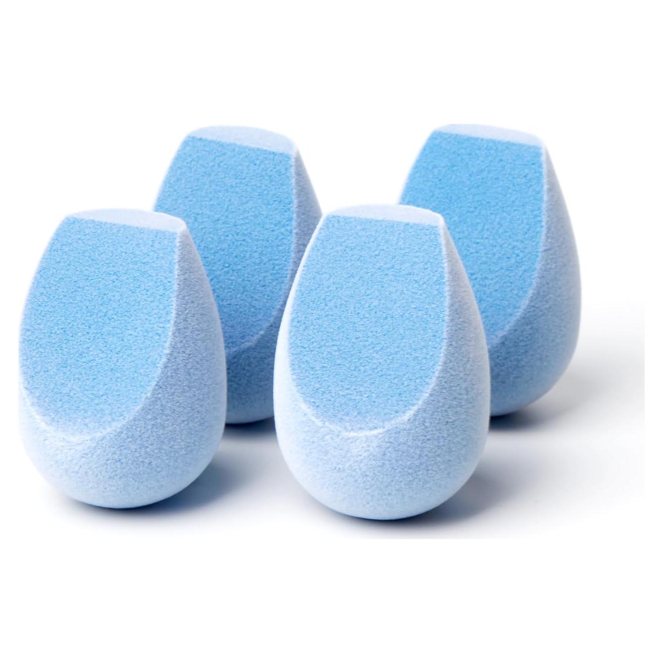 Esponjas de Maquillaje JUNO & Co. - Paquete de 4 Microfibra