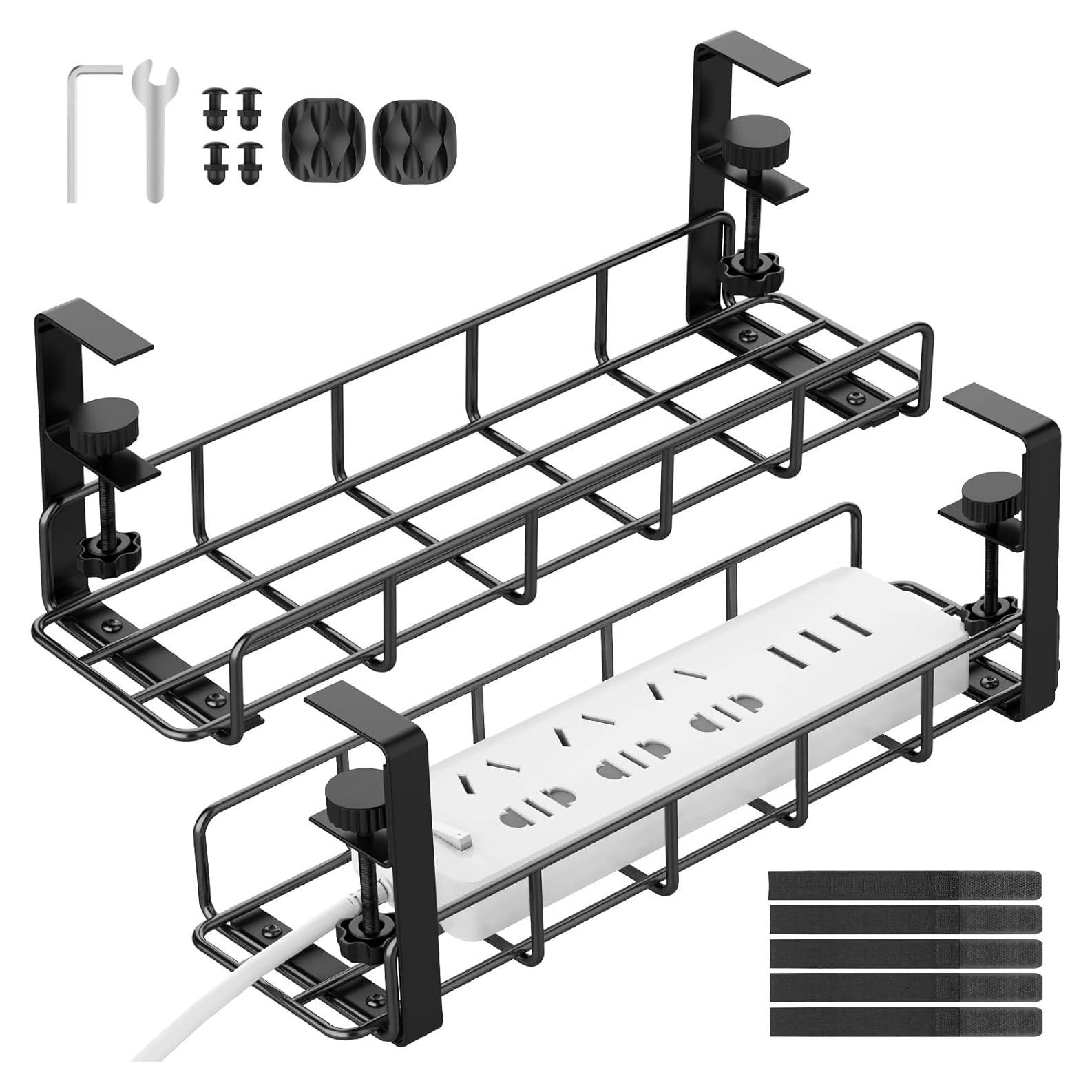 Bandeja de gestión de cables ReFlying 39.88x11.94 cm sin taladro