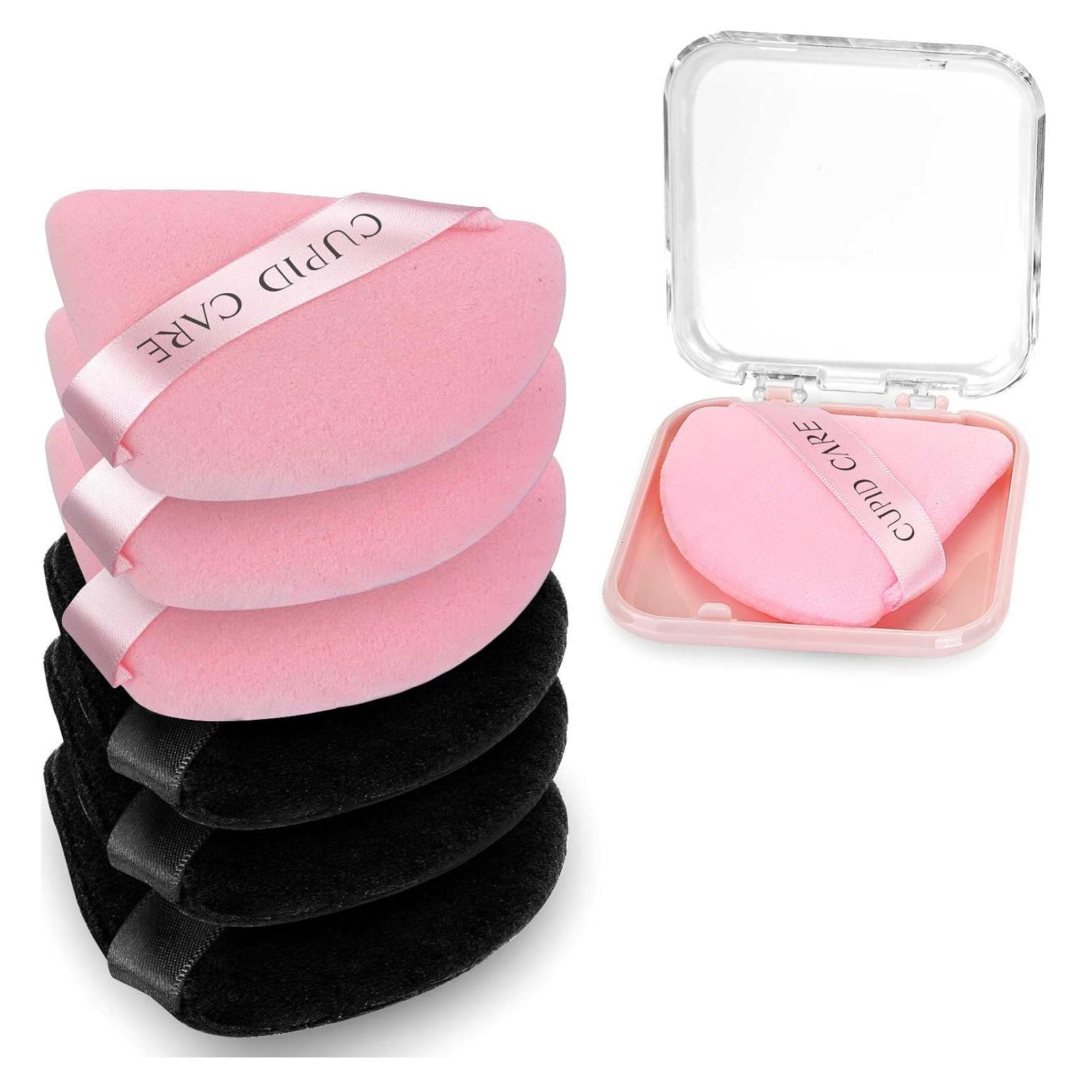 Set de 6 Esponjas de Maquillaje Triangulares Cupid Care