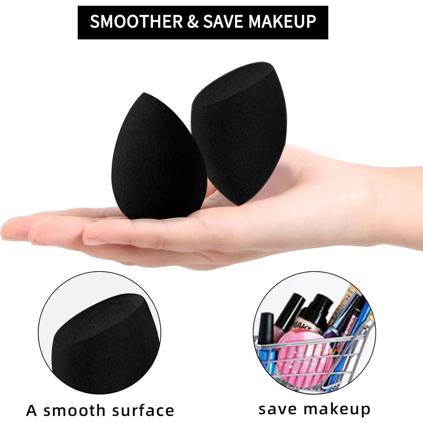 Set de 12 Esponjas de Maquillaje Beauty Blender - Multicolores