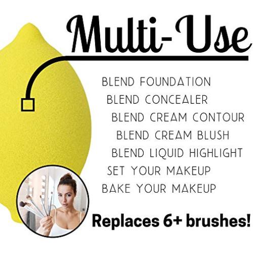 Esponja de Maquillaje Limón Sediento Ally Things Beauty - Libre de Látex