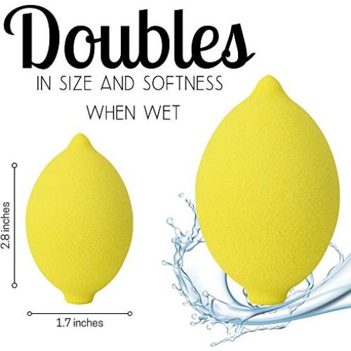 Esponja de Maquillaje Limón Sediento Ally Things Beauty - Libre de Látex
