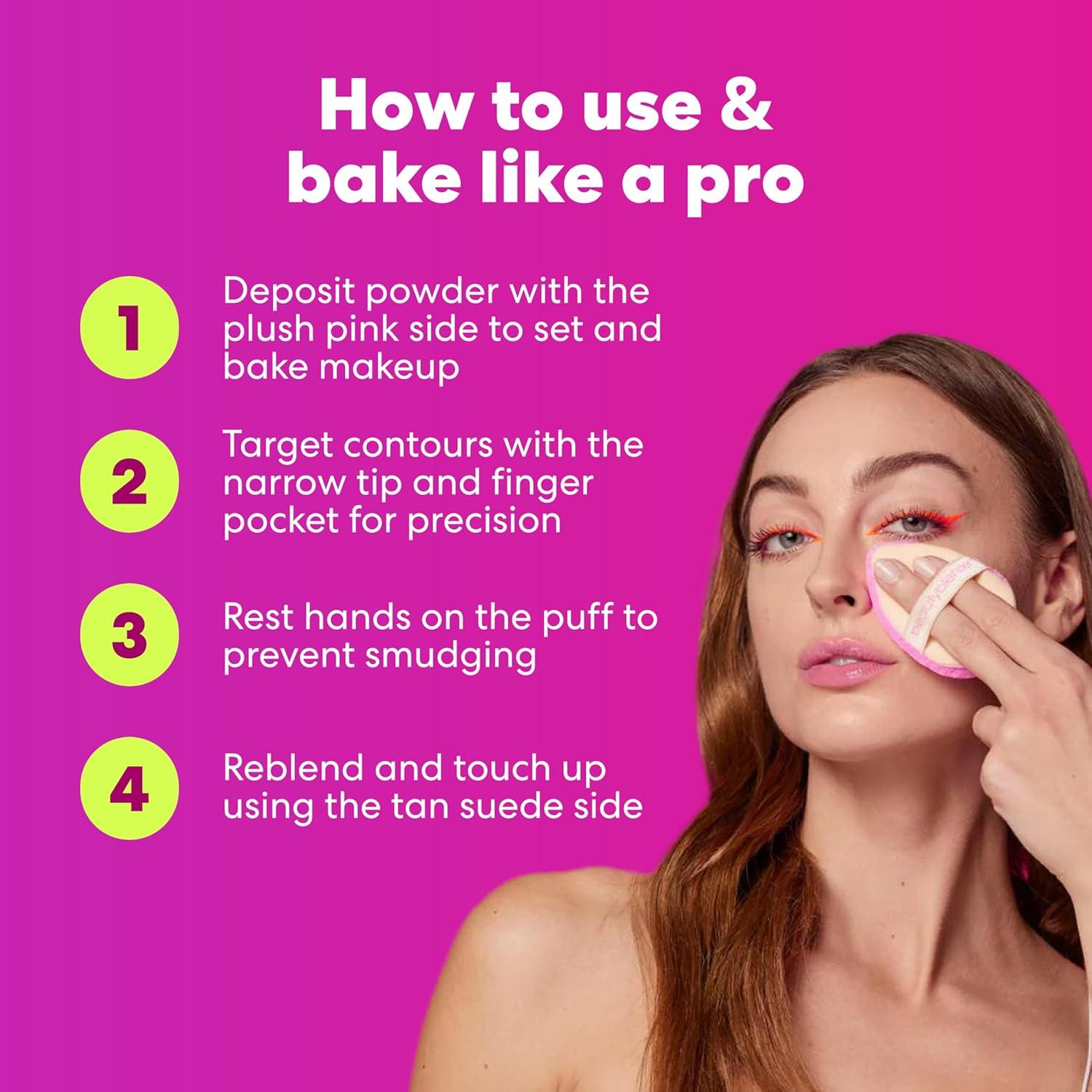 Pocket Puff Doble Cara Beautyblender para Fijar Maquillaje