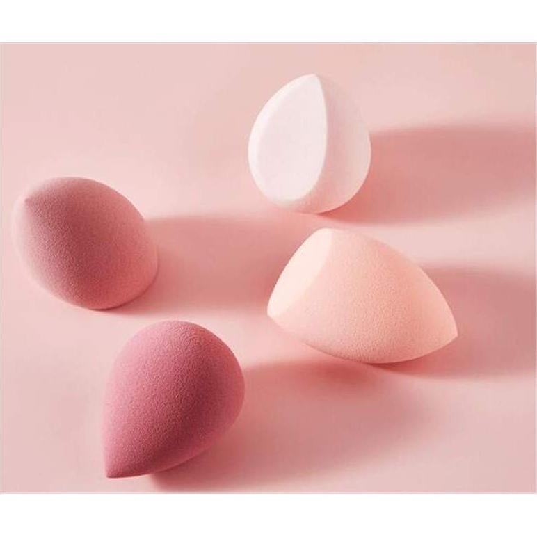 Set de 4 Esponjas de Maquillaje SINEN Uso Seco y Húmedo