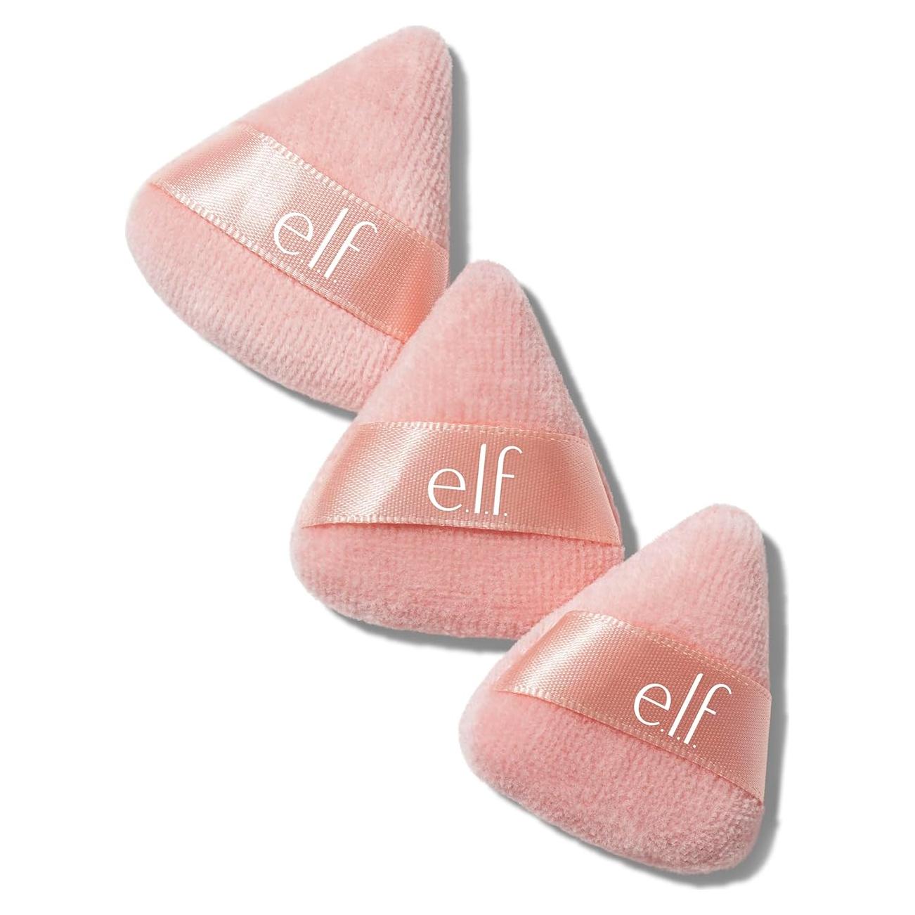 Puffs Mini para Maquillaje e.l.f. Halo Glow - Set de 3