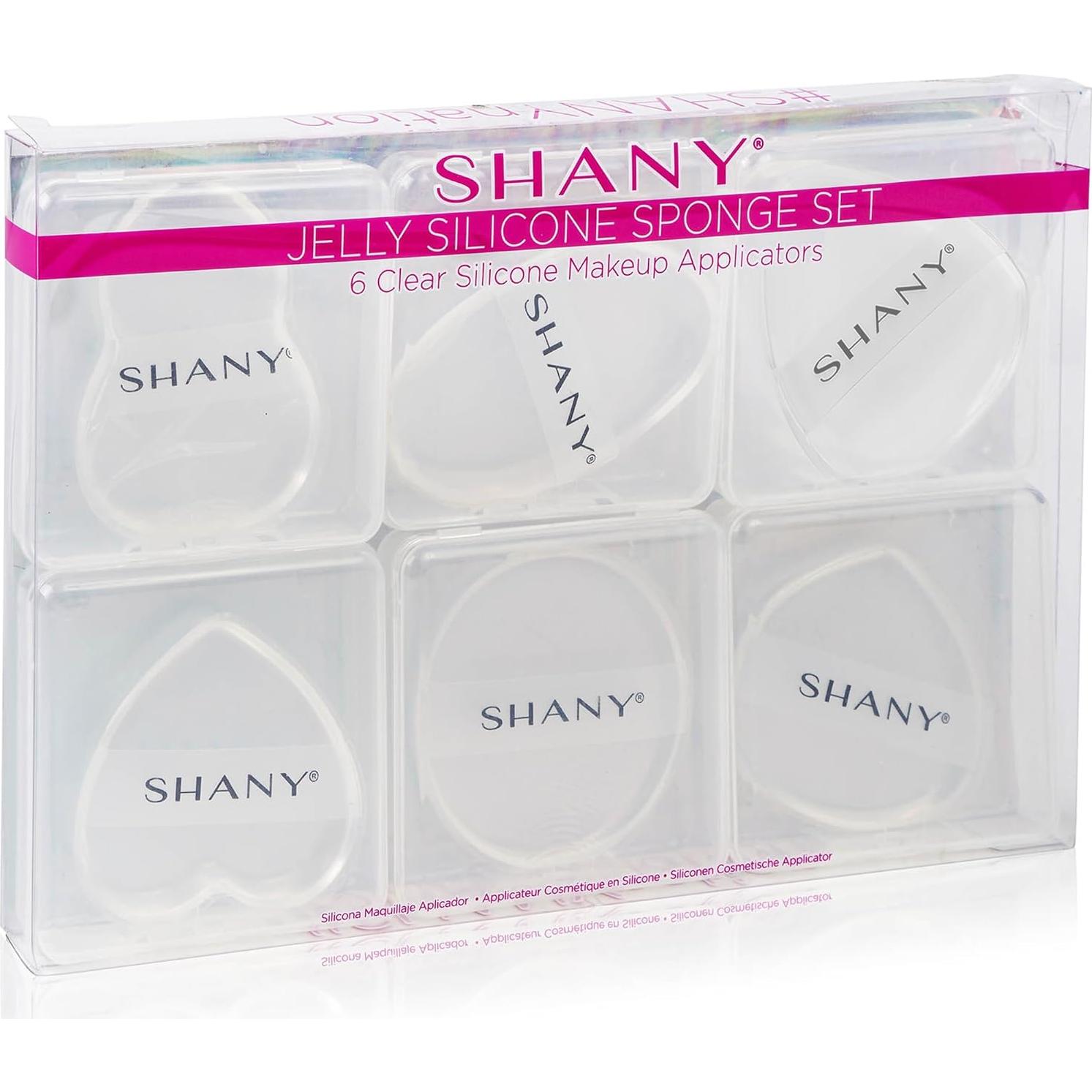 Conjunto de Esponjas de Silicona SHANY - 6 Aplicadores No Absorbentes