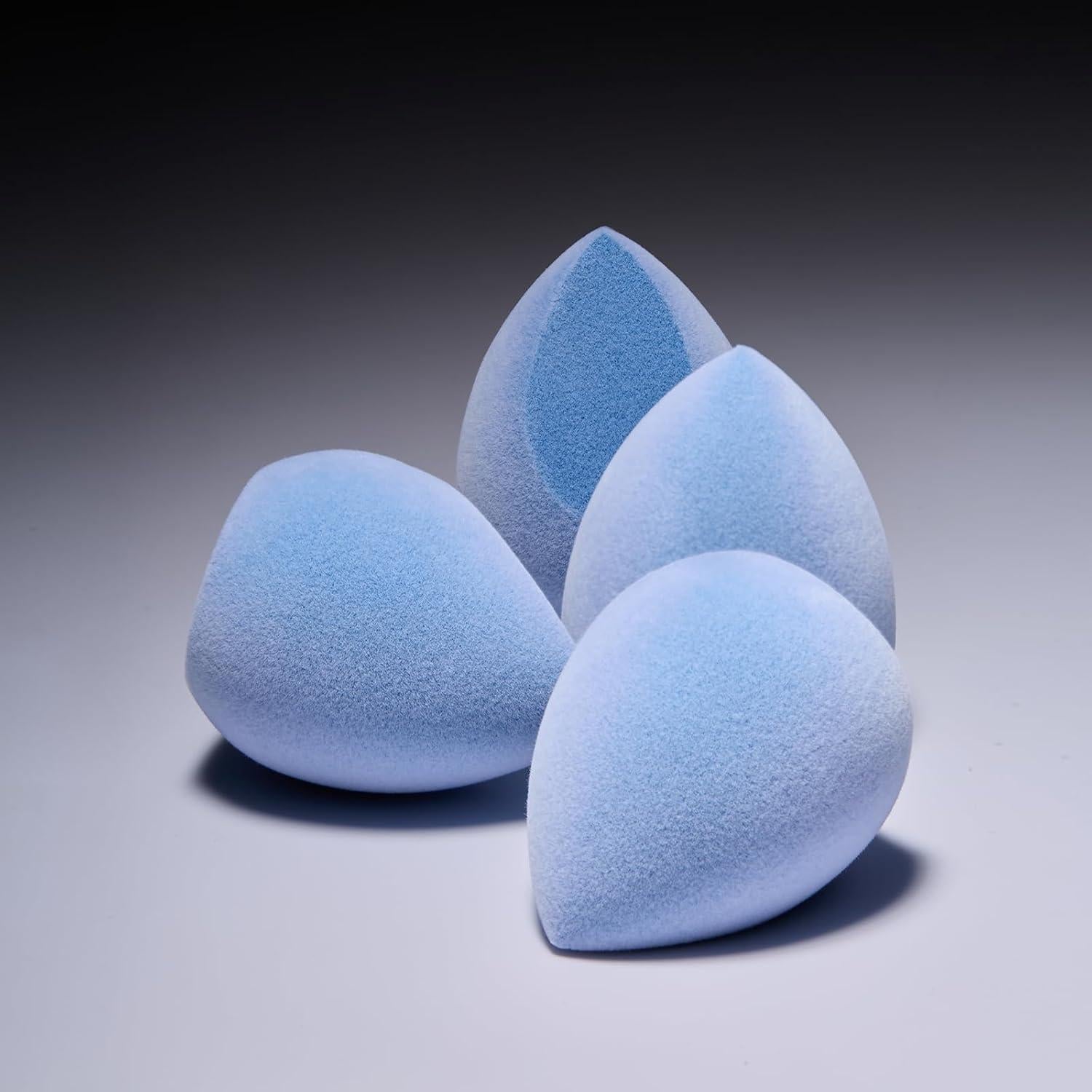Set de Esponjas de Maquillaje JUNO & Co. 4-Pack Microfibra