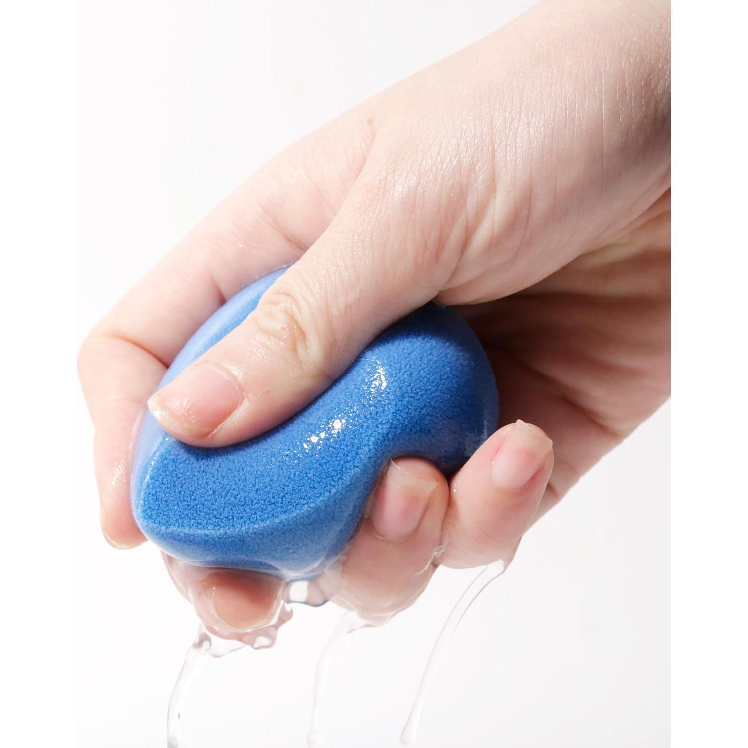 Set de Esponjas de Maquillaje JUNO & Co. 4-Pack Microfibra