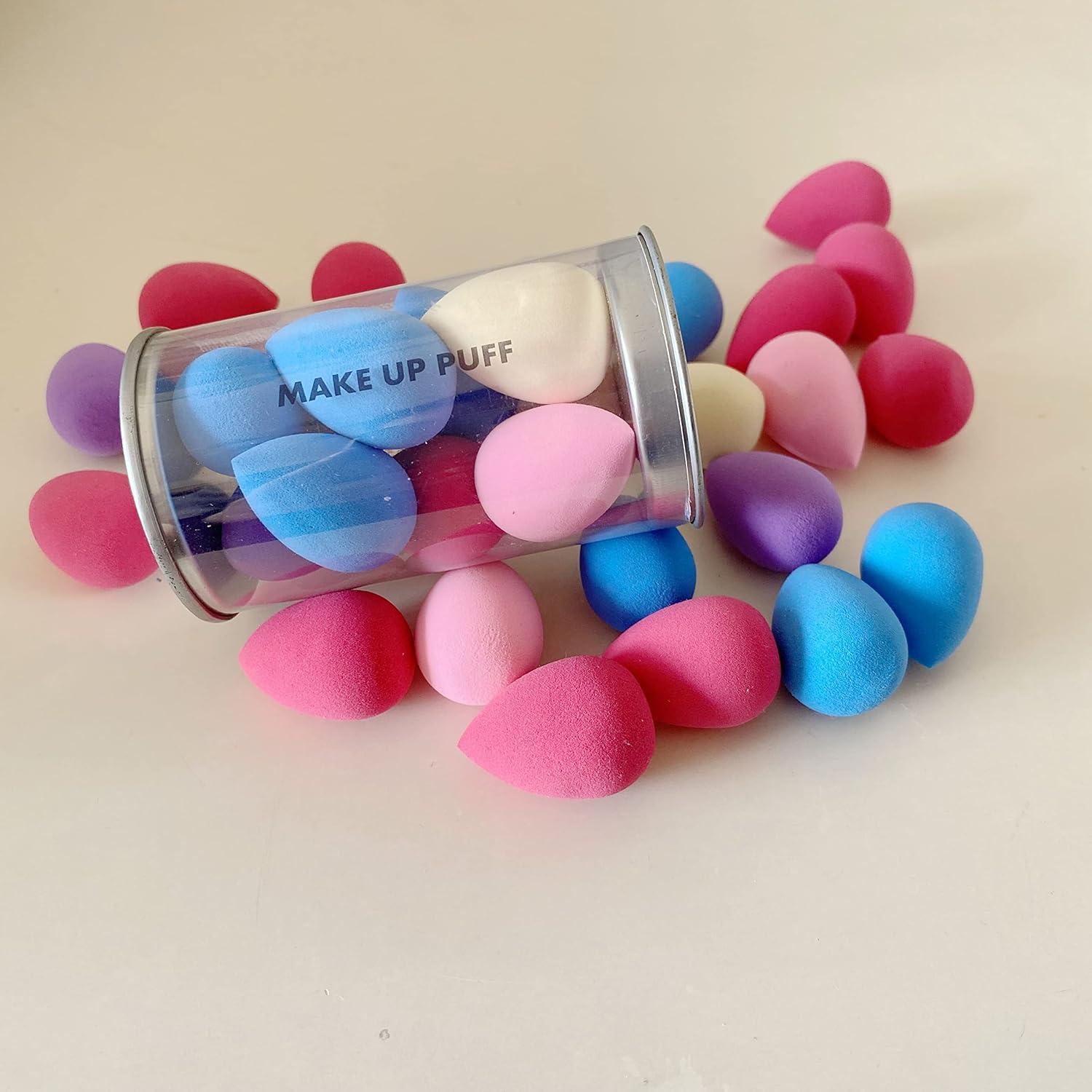 Set de 10 Mini Esponjas de Maquillaje Urradia - Sin Látex