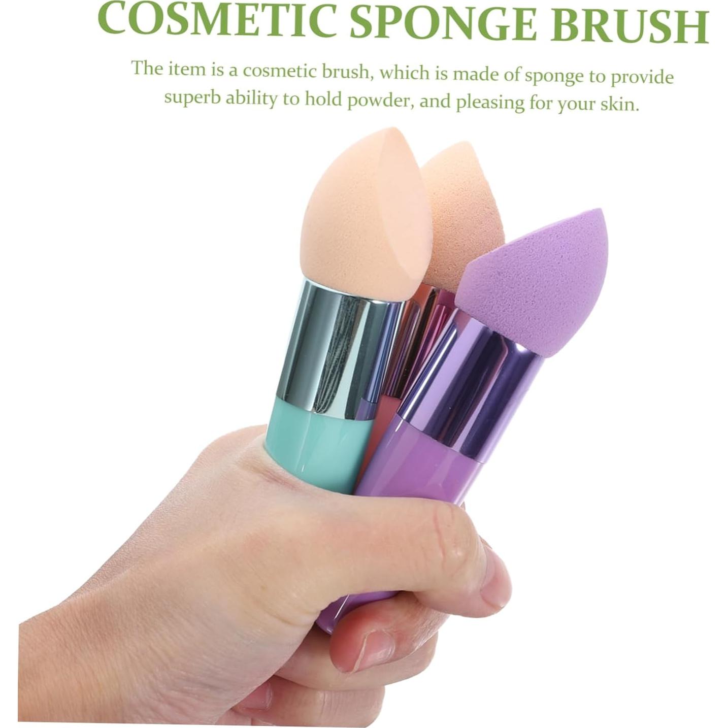 Set de 3 Esponjas de Maquillaje Beavorty - Aplicadores Reutilizables