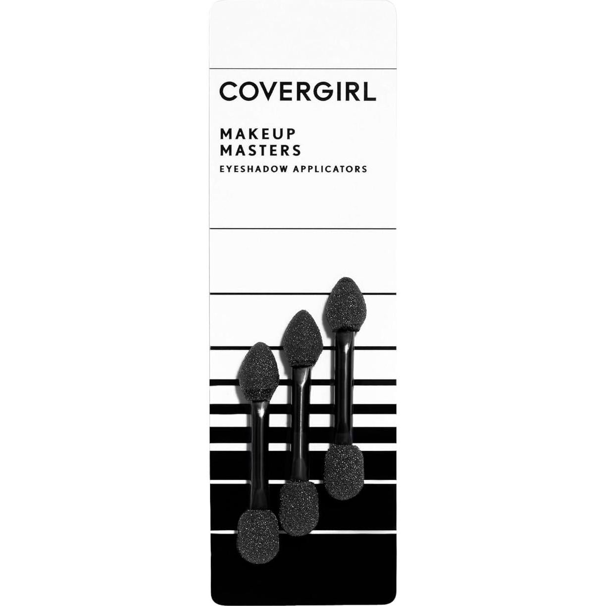 Aplicadores de Sombra de Ojos CoverGirl Makeup Masters - 3 Unidades