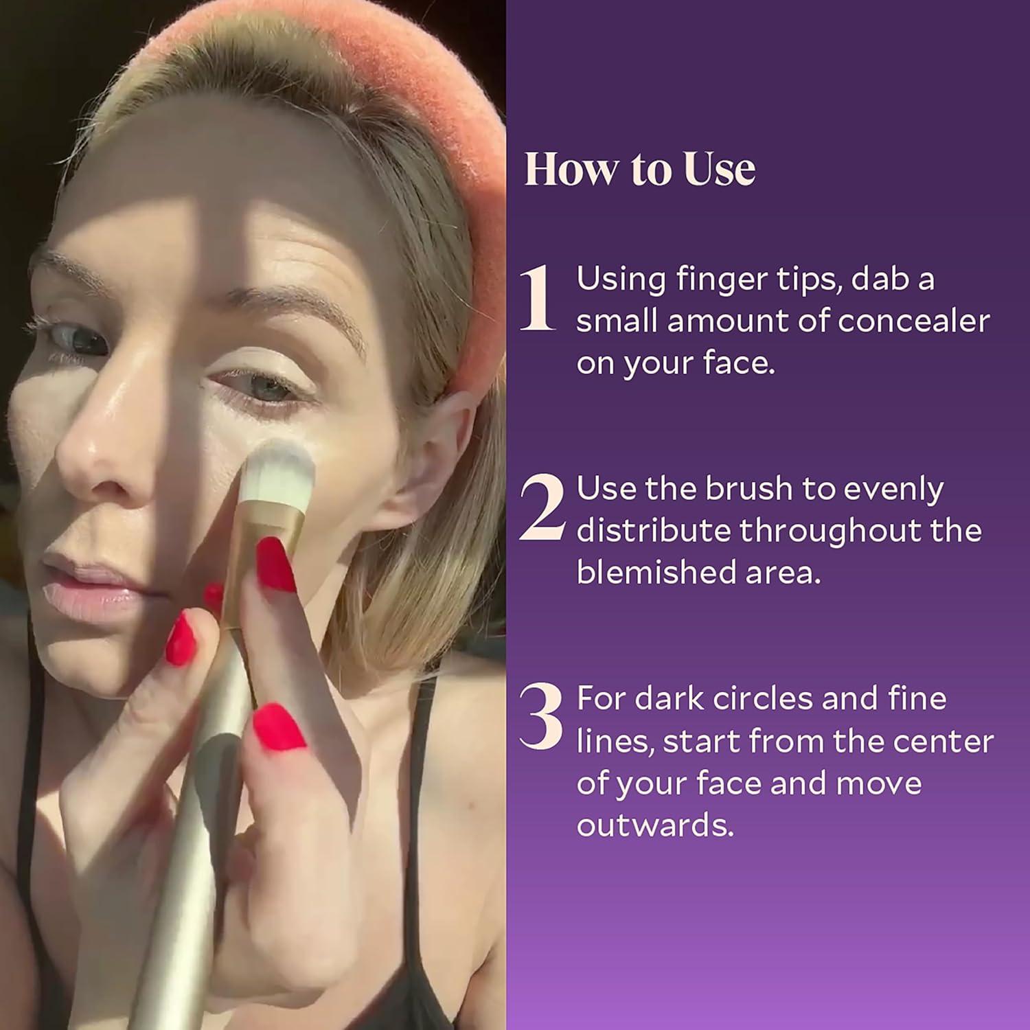 Brocha de Corrector Fièra - Suave y Ligera para Maquillaje