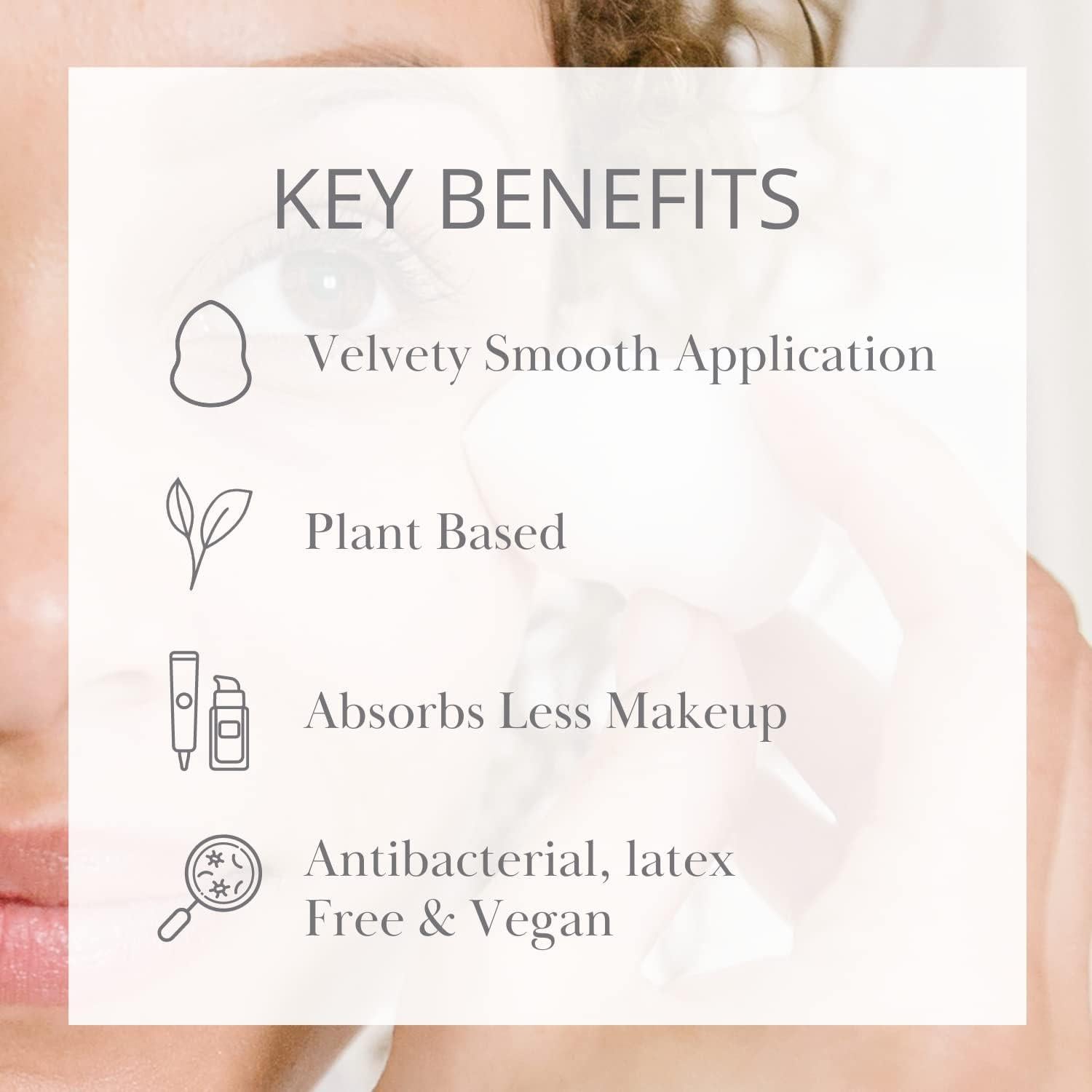 Dúo de Esponjas de Maquillaje Jenny Patinkin - Biodegradables