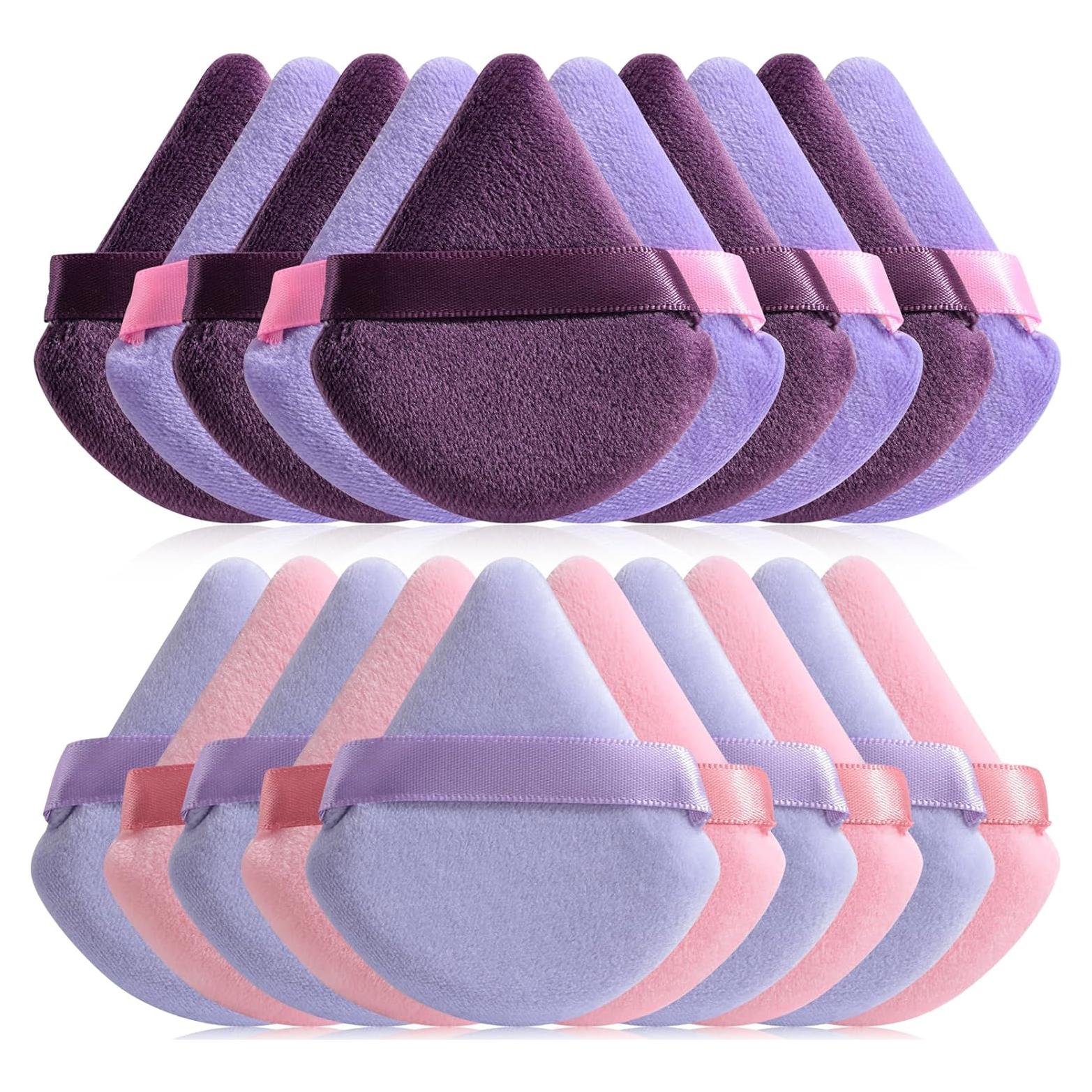 Set de Esponjas de Maquillaje BS-MALL 20 Piezas Triángulos Puff