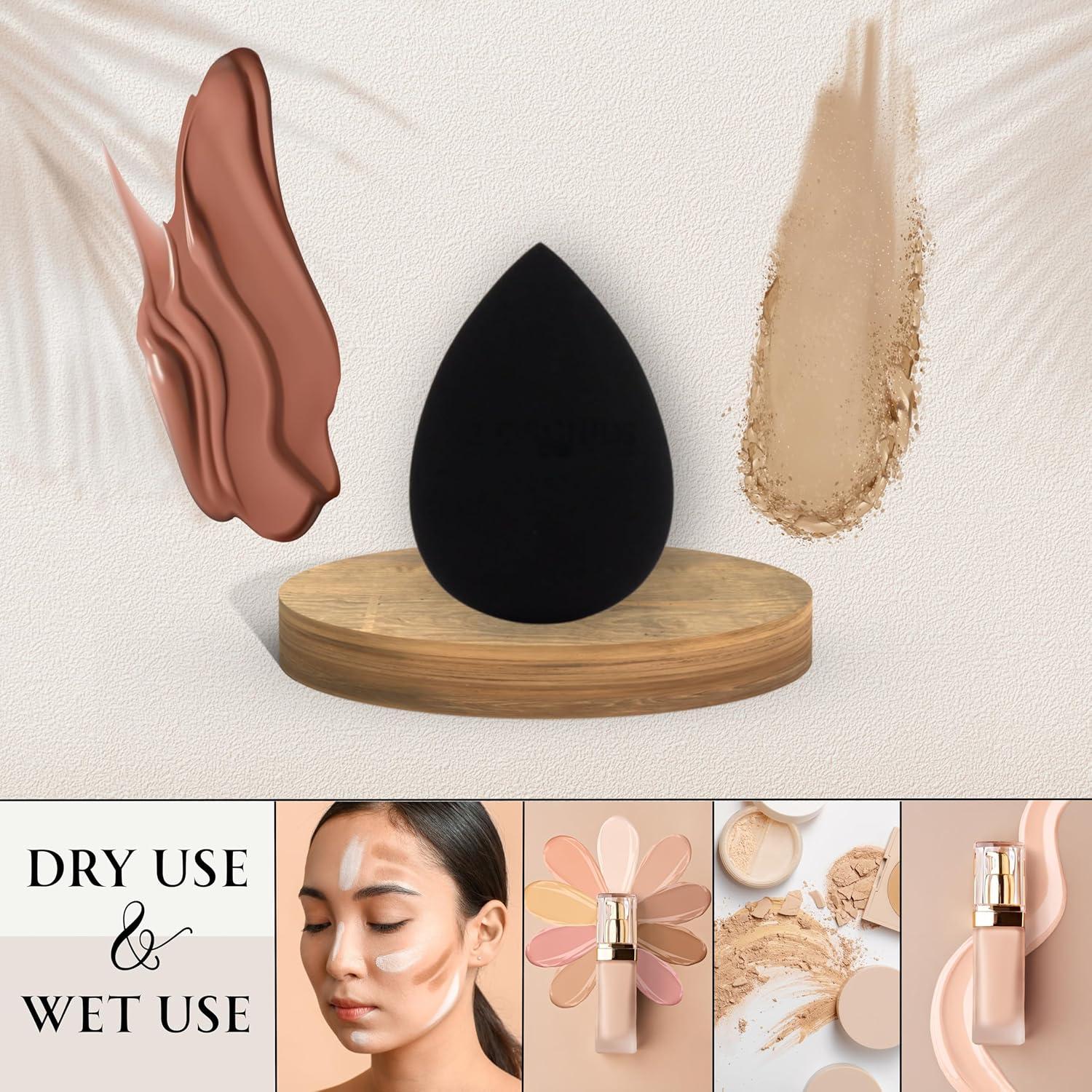 Esponjas de Maquillaje 2 ORCHIDS - Sin Látex, 4 Piezas