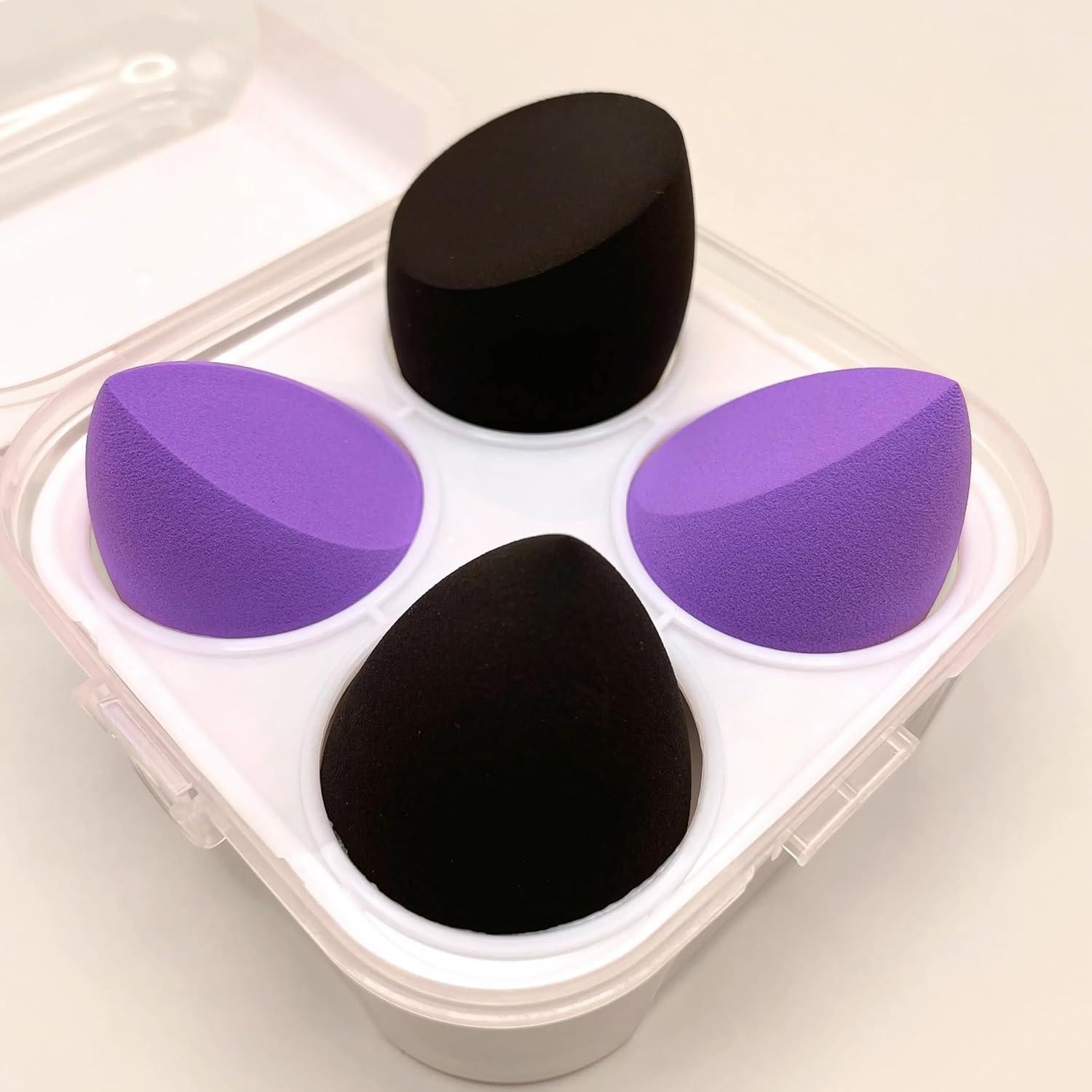 Esponjas de Maquillaje 2 ORCHIDS - Sin Látex, 4 Piezas