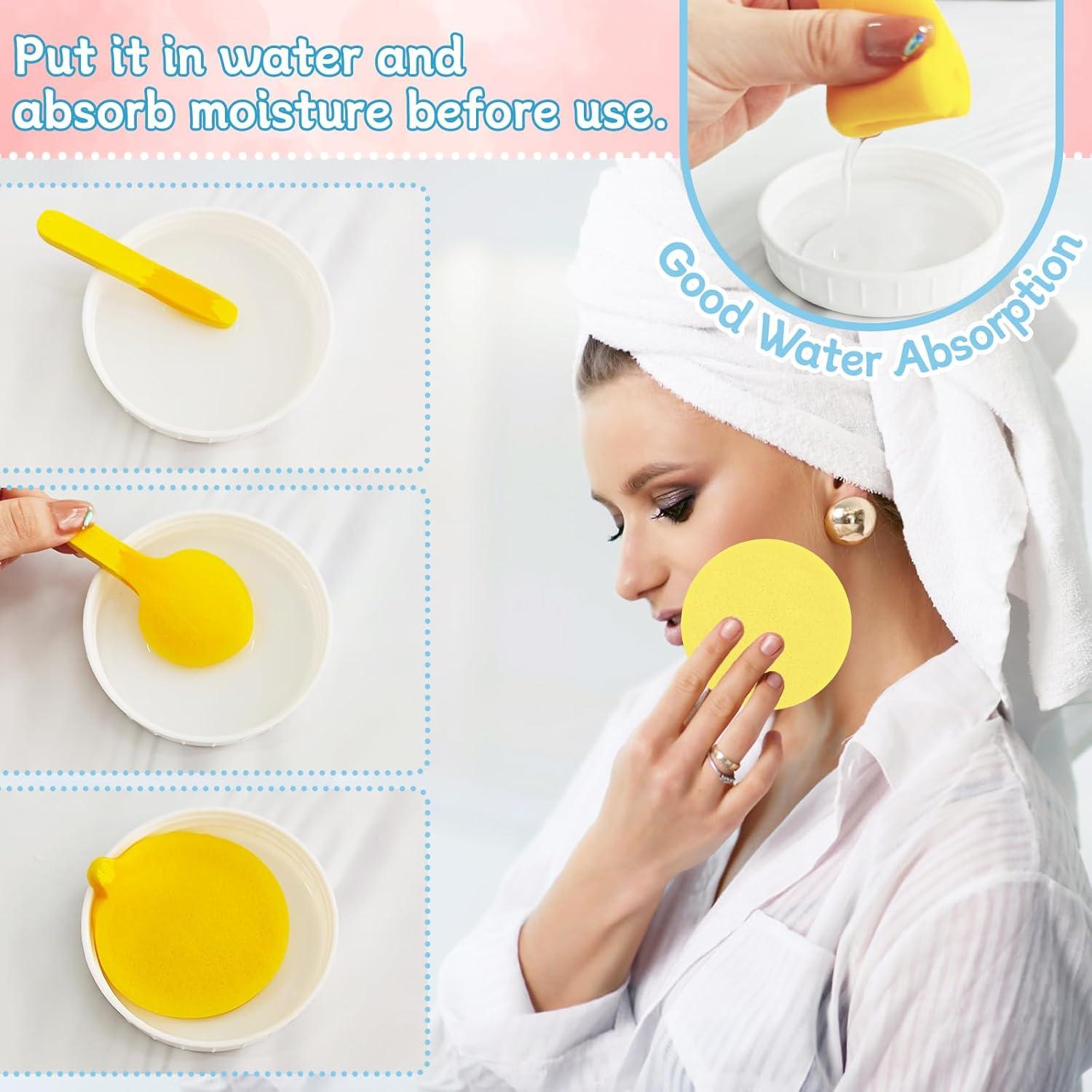 120 Esponjas Faciales Comprimidas Woozettn - Limpieza y Maquillaje