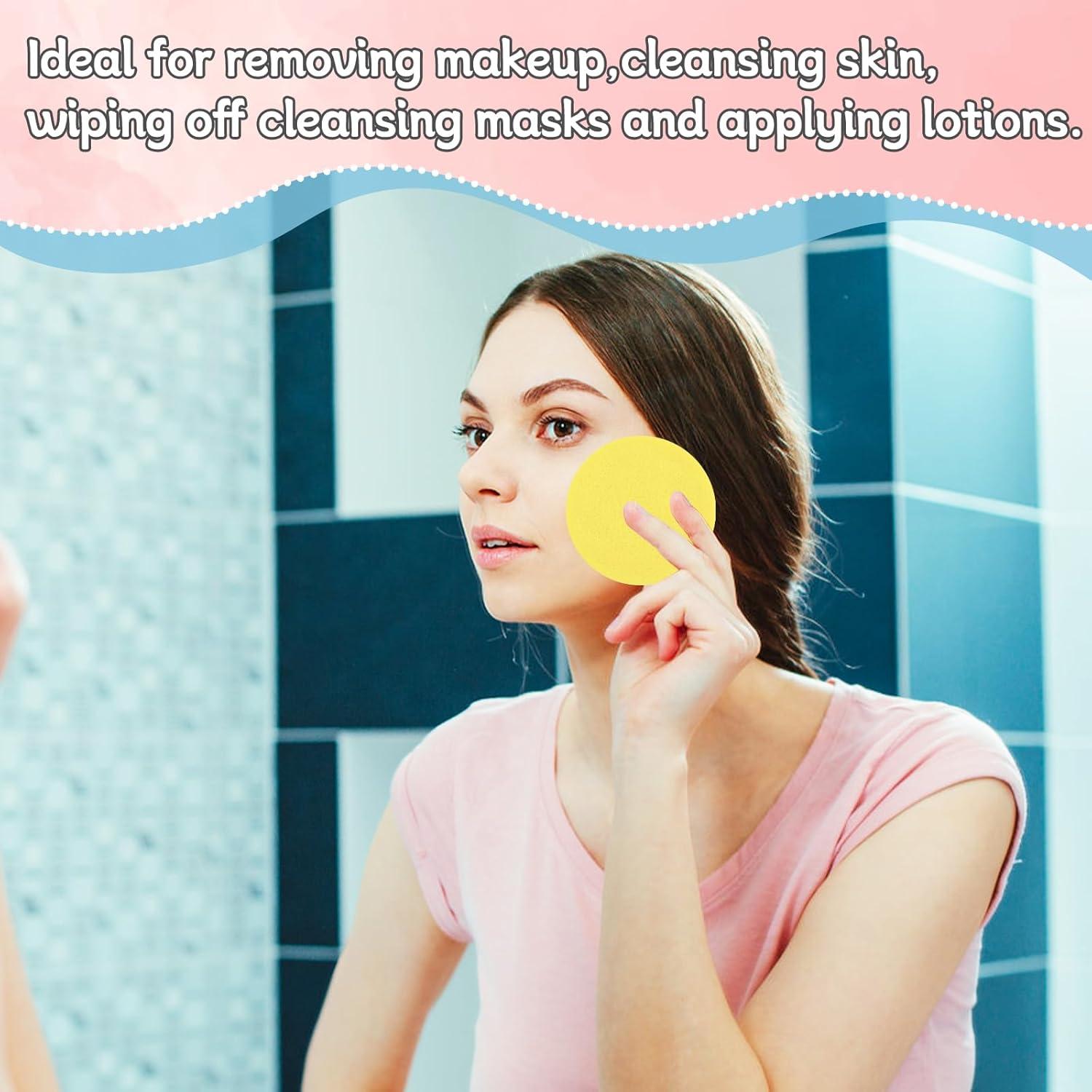 120 Esponjas Faciales Comprimidas Woozettn - Limpieza y Maquillaje