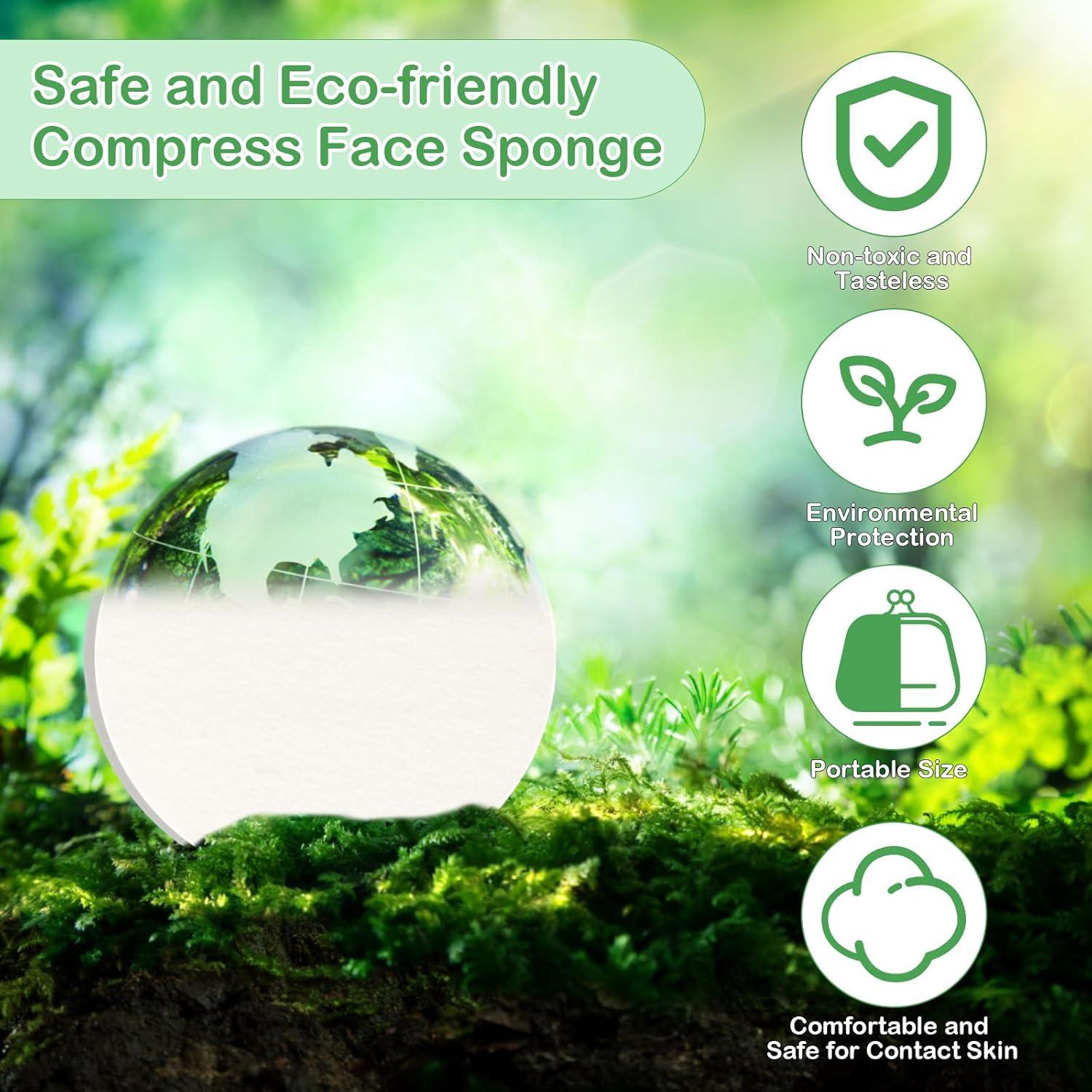 Paquete 360 Esponjas Faciales Comprimidas Luxiv - Multiusos