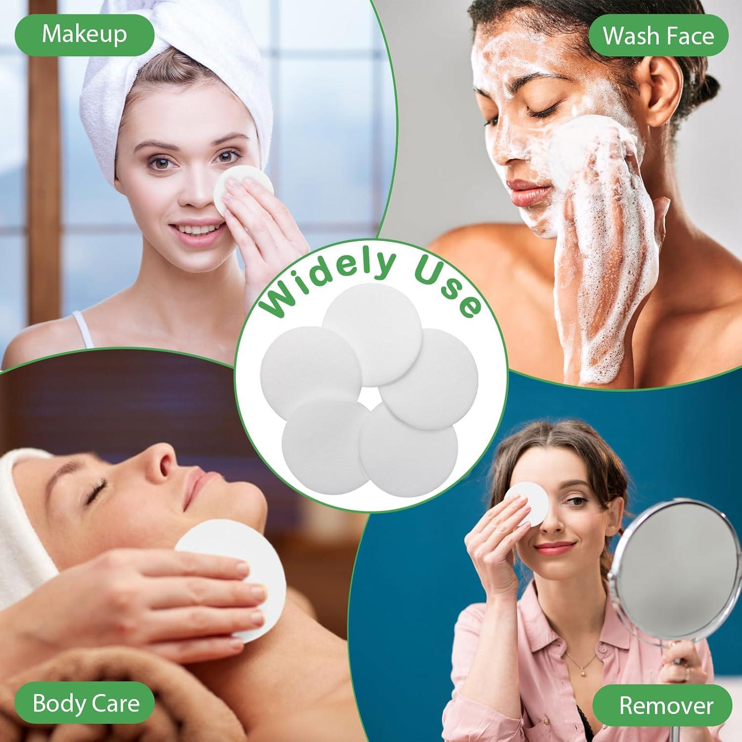 Paquete 360 Esponjas Faciales Comprimidas Luxiv - Multiusos