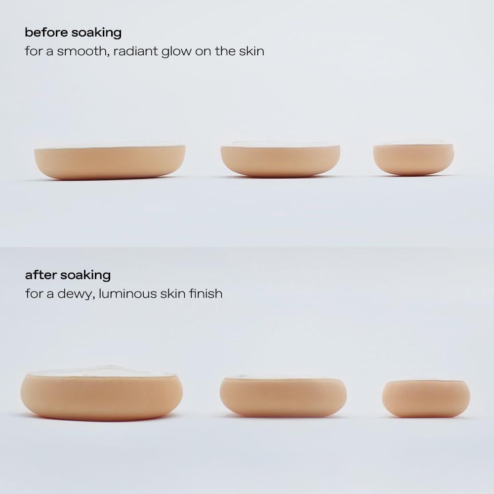 Esponja de Maquillaje Currentive Nube Brillante 3 Piezas 7.1 cm