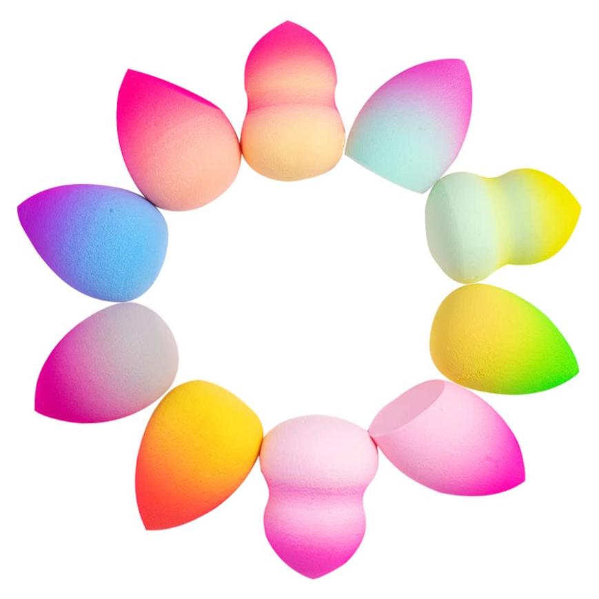 Set de 10 Esponjas de Maquillaje SDJINYU - Suaves y Reutilizables