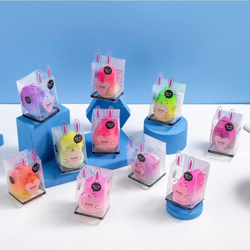 Set de 10 Esponjas de Maquillaje SDJINYU - Suaves y Reutilizables