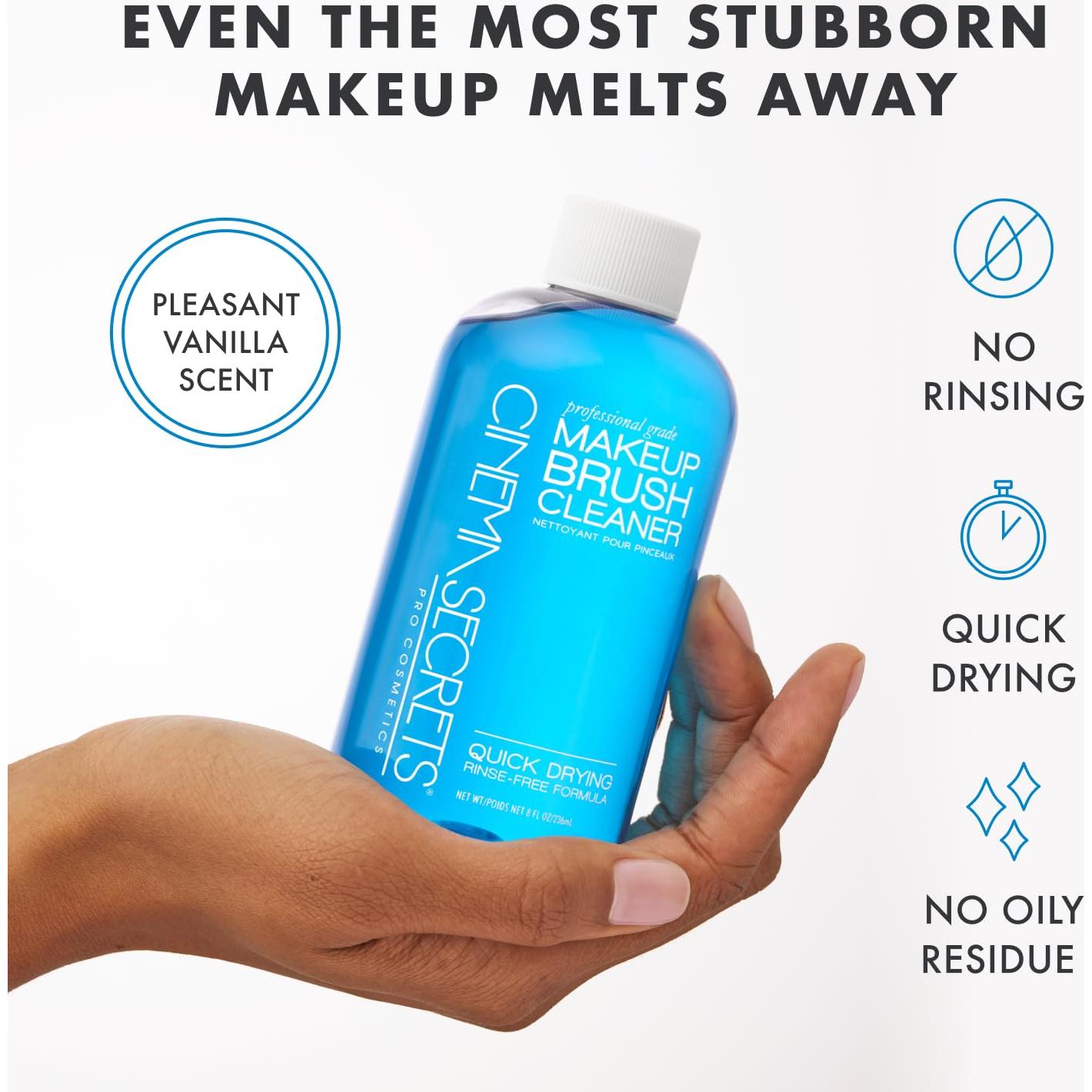 Limpiador Profesional de Brochas Cinema Secrets 118 ml Vainilla