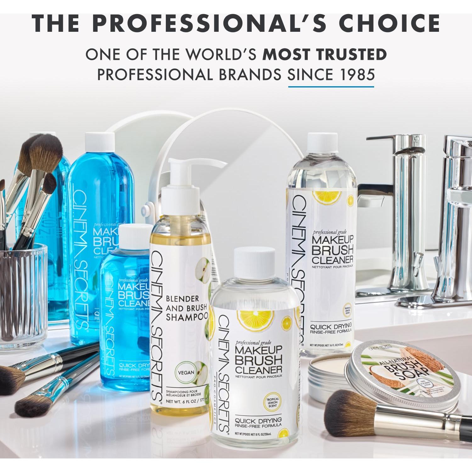 Limpiador Profesional de Brochas Cinema Secrets 118 ml Vainilla