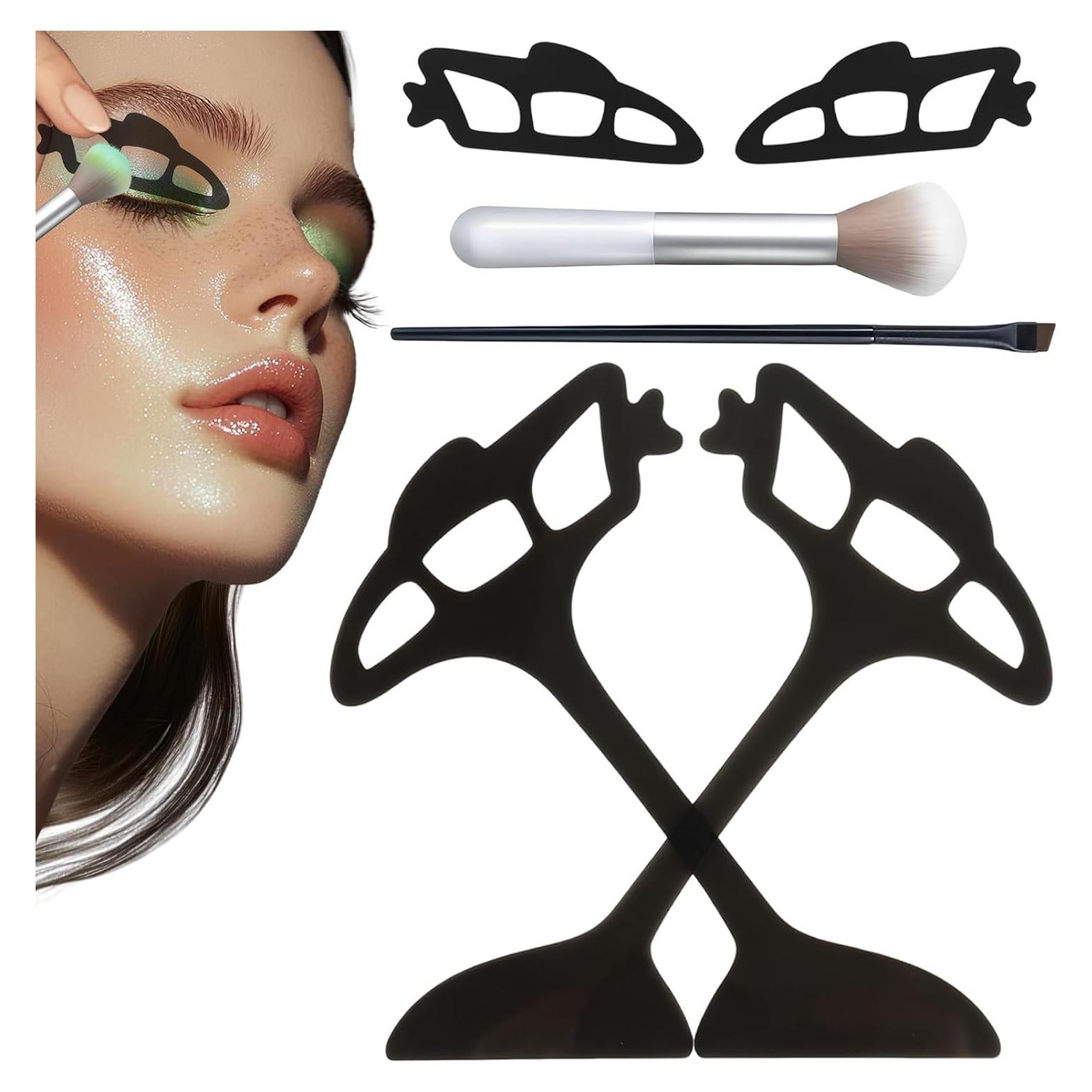 Plantilla de Sombra de Ojos 2 en 1 GiggleGear - Maquillaje Rápido