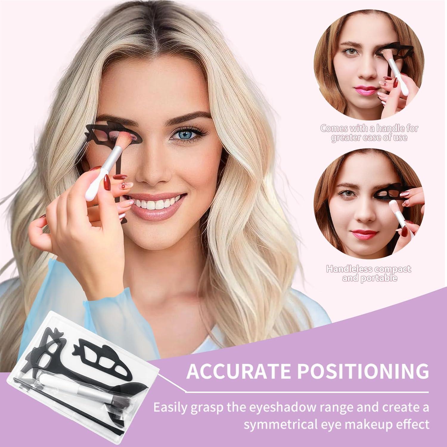 Plantilla de Sombra de Ojos 2 en 1 GiggleGear - Maquillaje Rápido