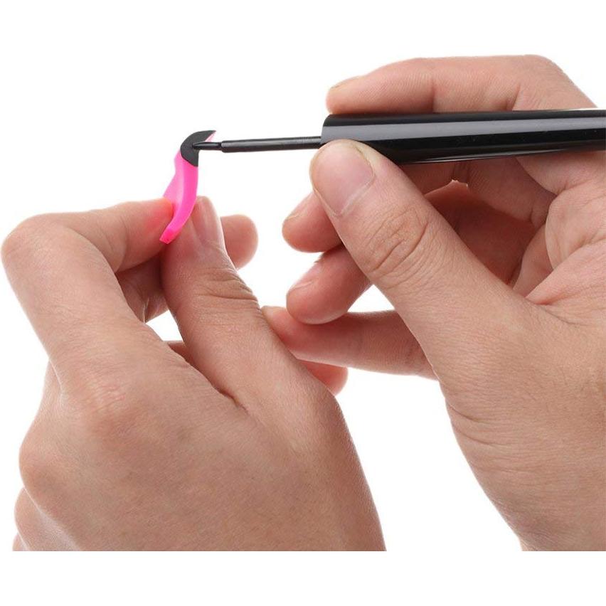 4 Pares Plantillas de Delineador de Ojos Silicona Estilo Clásico y Dramático