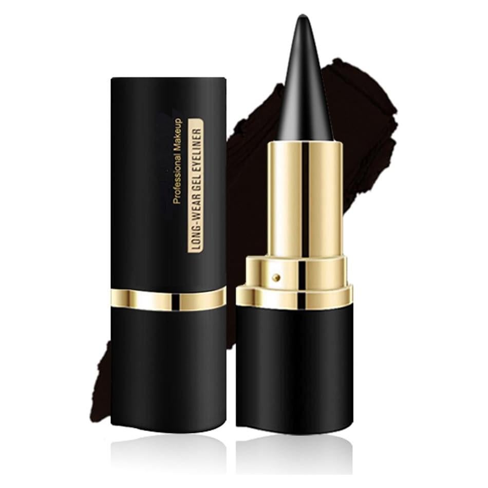 Delineador de Gel Negro BAISEN DIARY a Prueba de Agua 18g